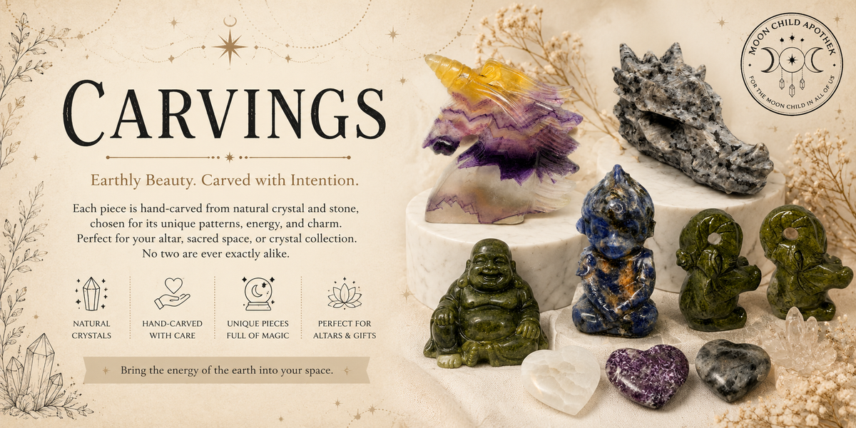 The Power of Crystal Carvings: When Stone Takes Shape