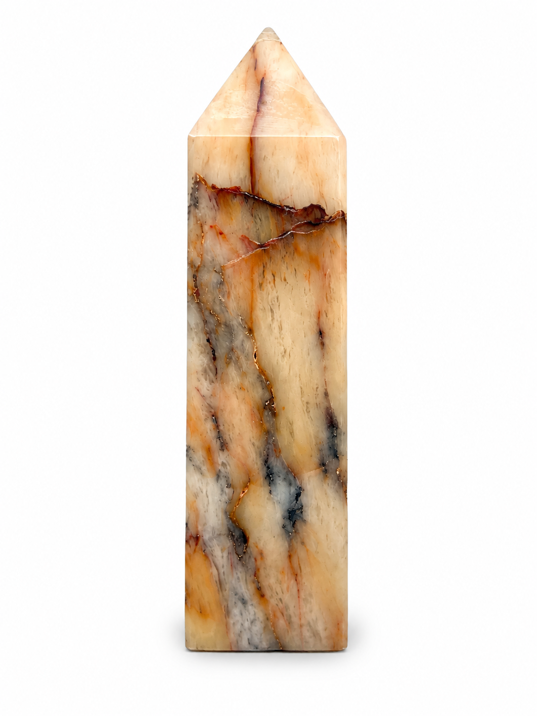 Crazy Lace Agate Tower