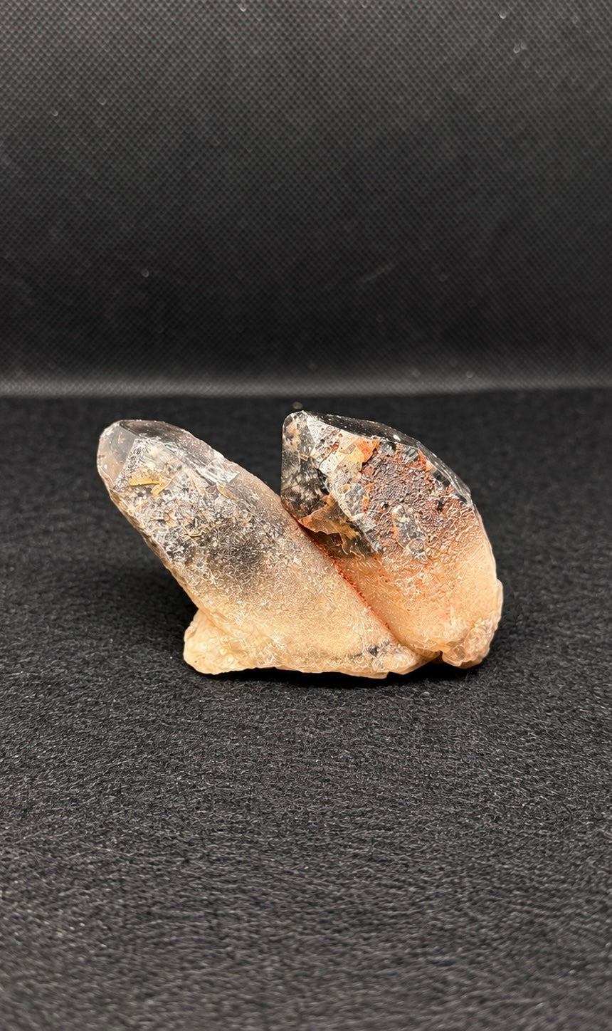 Twilight Veil Smoky Quartz Cluster