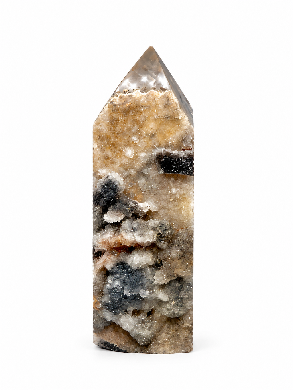 Shadow and Sunlight Druzy Tower