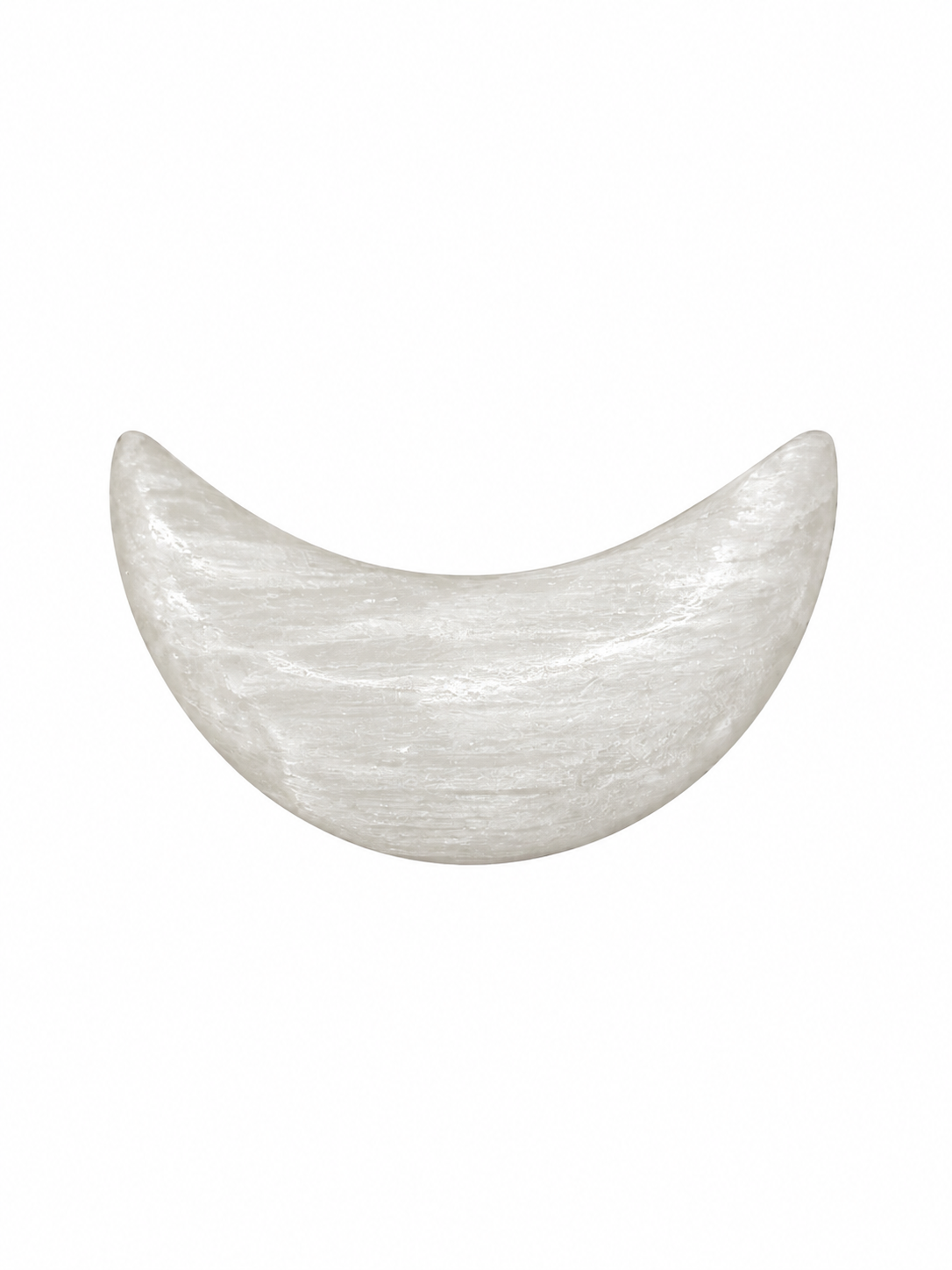 Selenite Moon Crescent