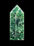 Forest Cathedral Moss Agate Tower