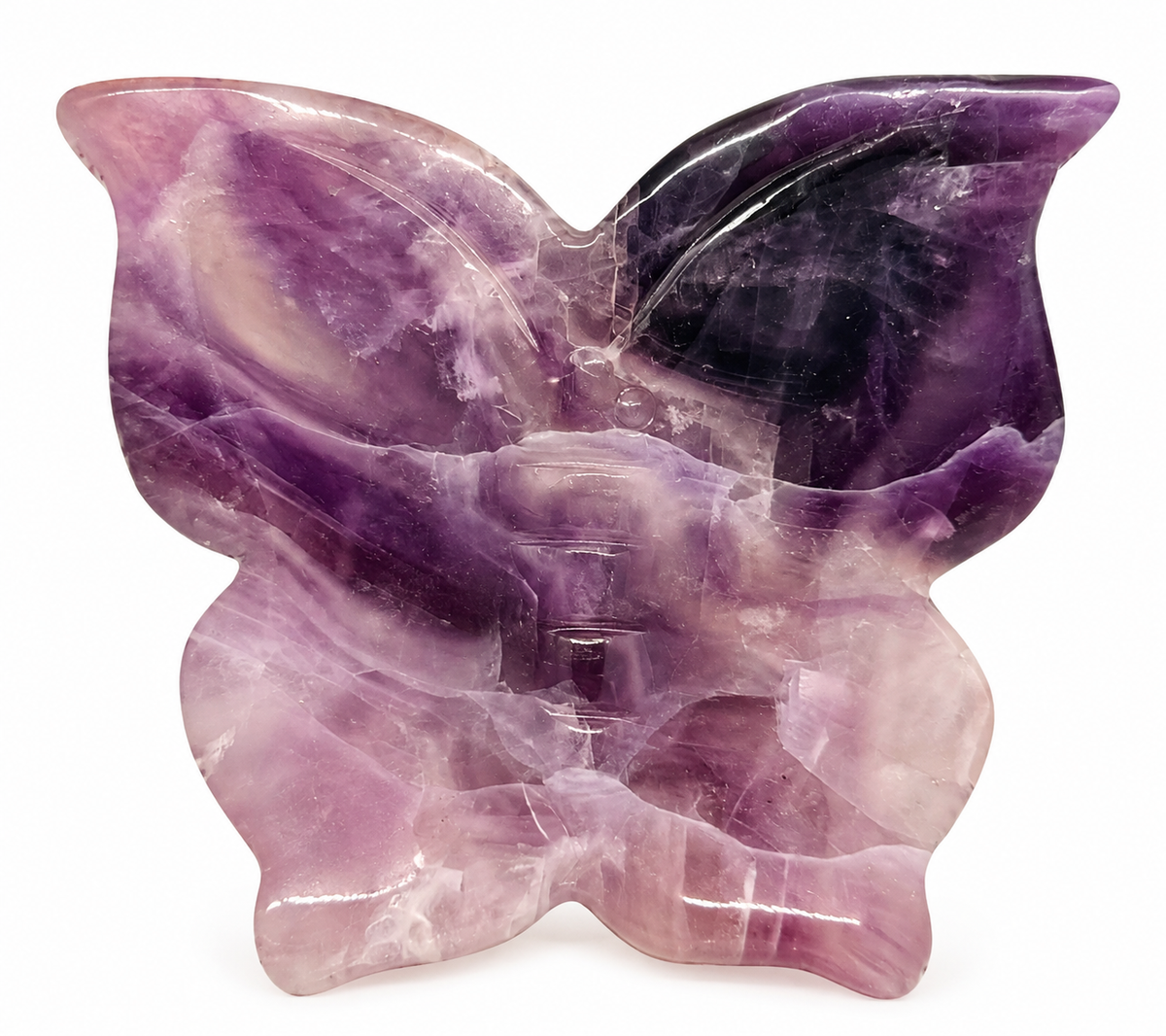 Purple Fluorite Butterfly Bowl