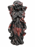 Angel Carving in Spessartine Garnet