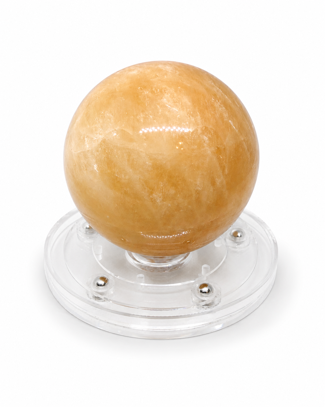 Honey Calcite Sphere 2"