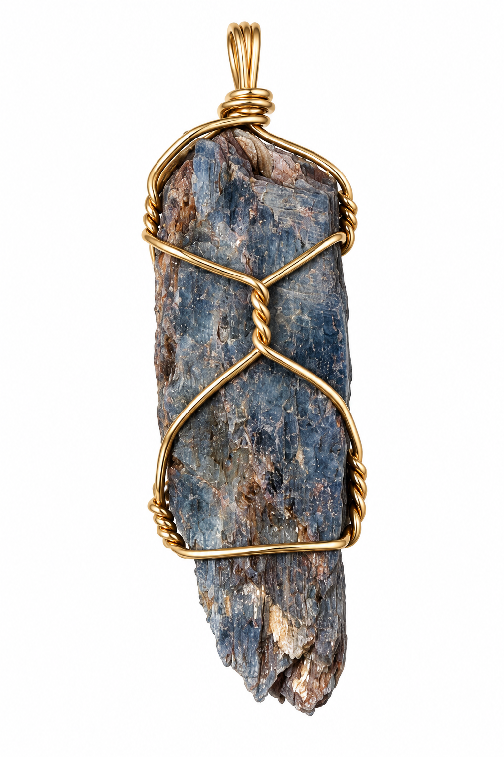 Hand-Wrapped Crystal Pendants