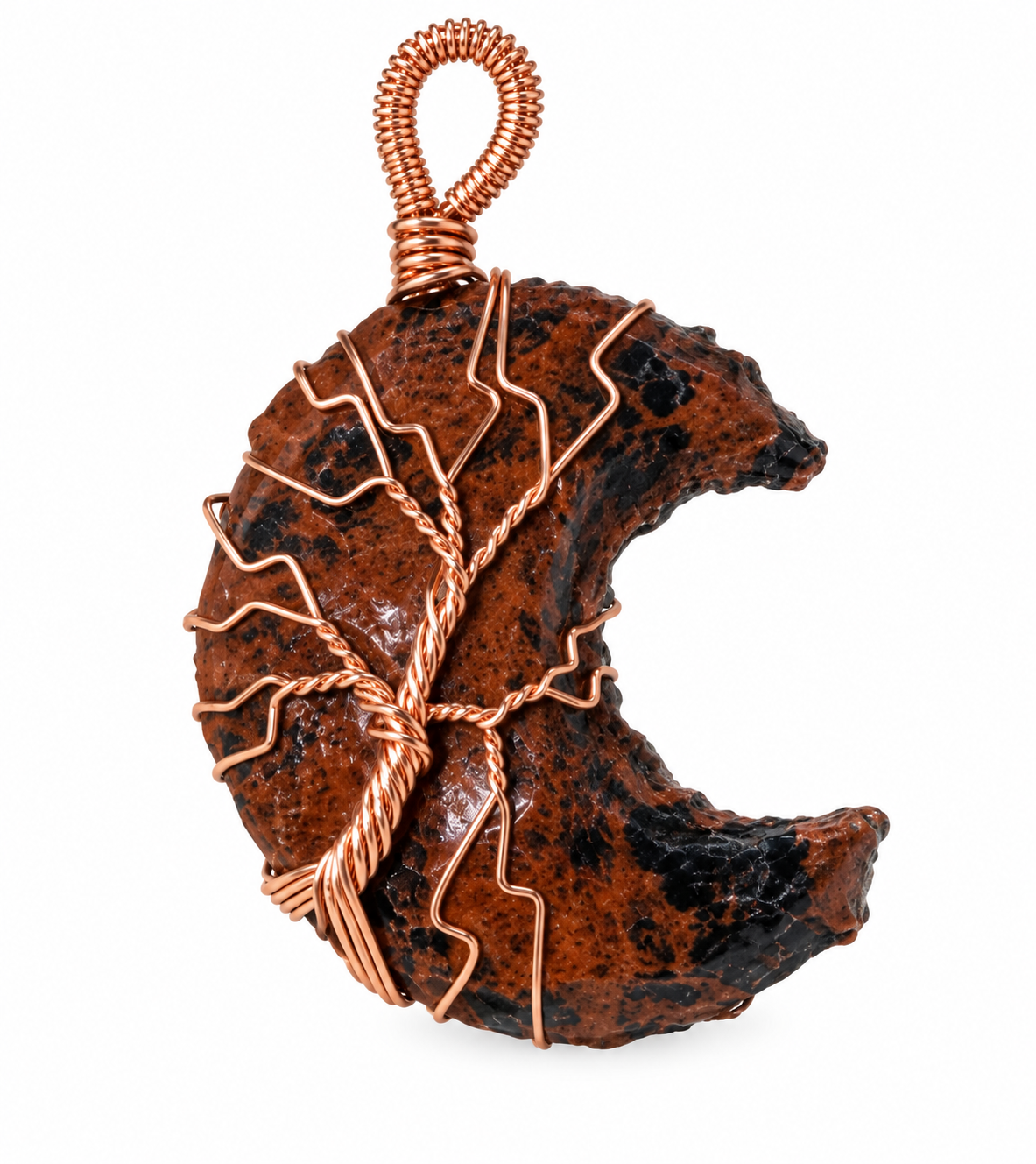 Hand-Wrapped Crystal Pendants