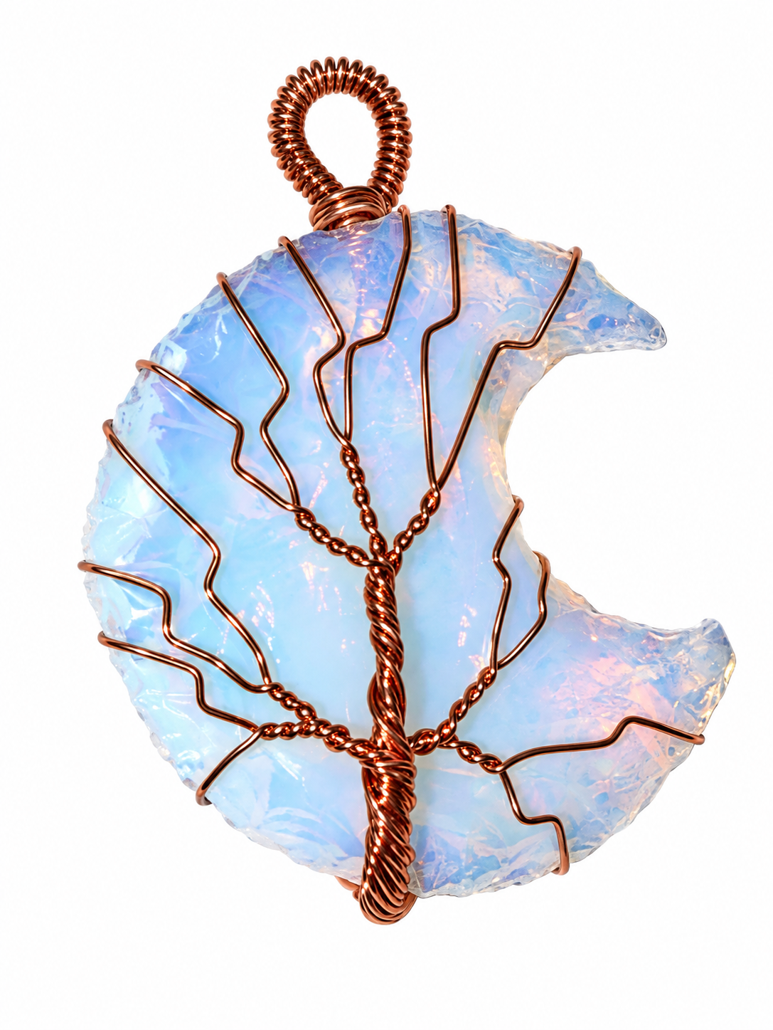 Hand-Wrapped Crystal Pendants