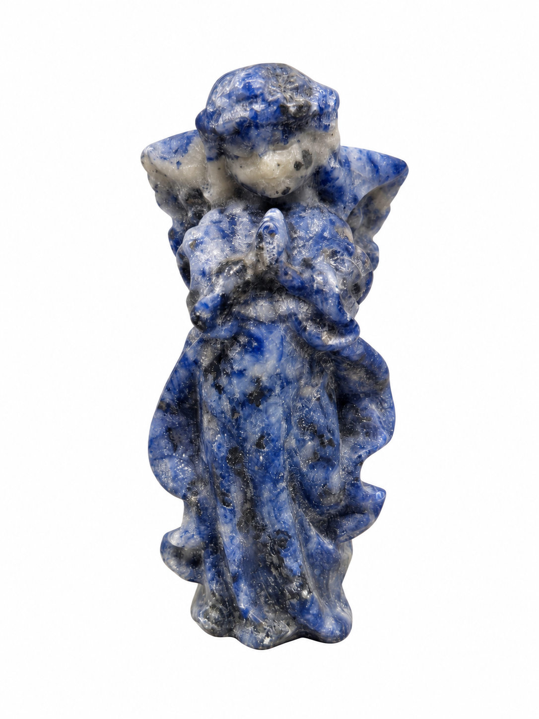 Lapis Lazuli Angel Carving