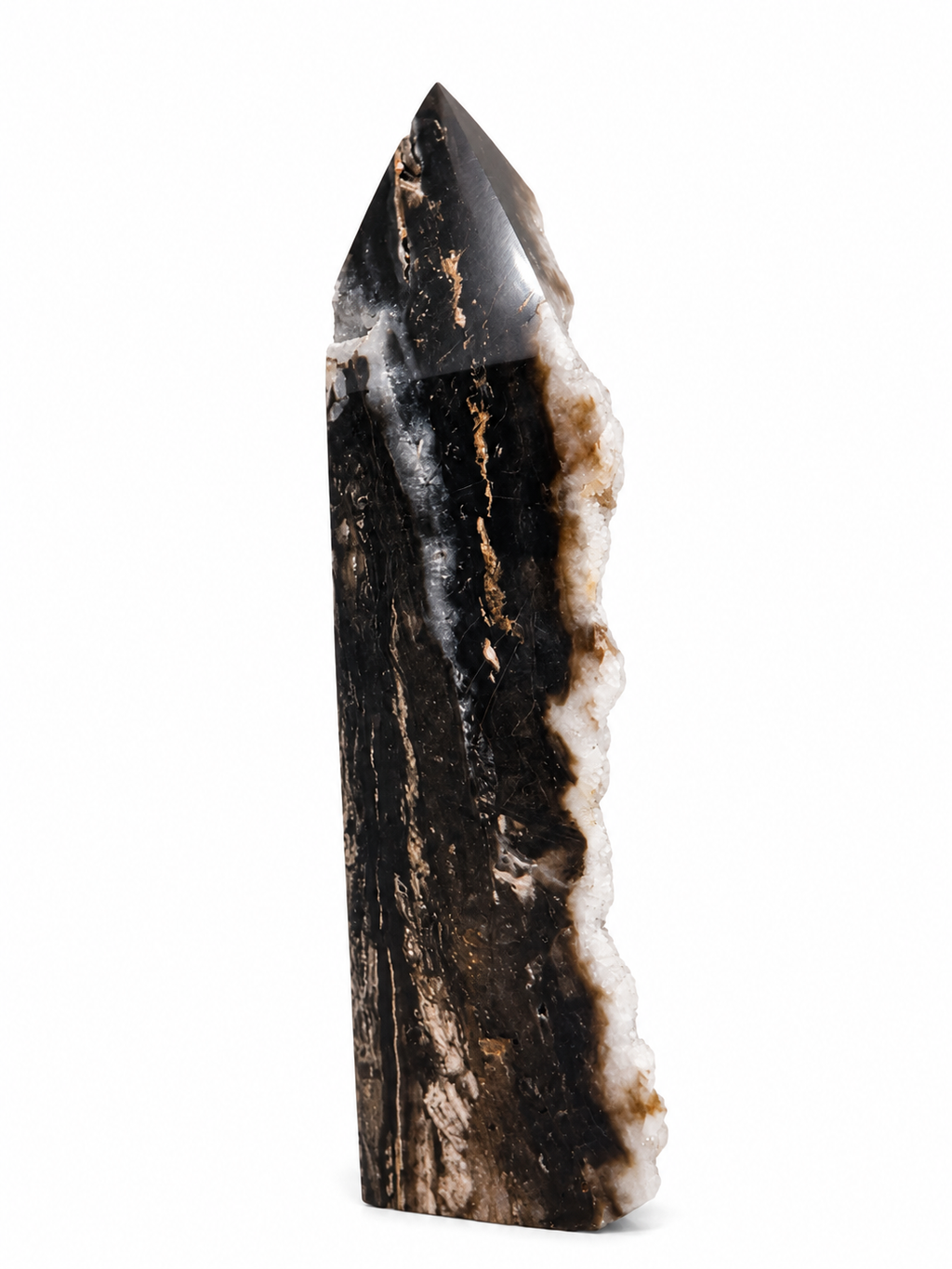 Midnight Frost Druzy Tower