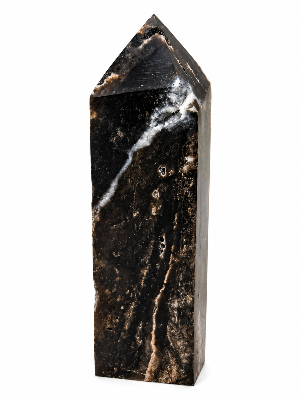 Midnight Frost Druzy Tower