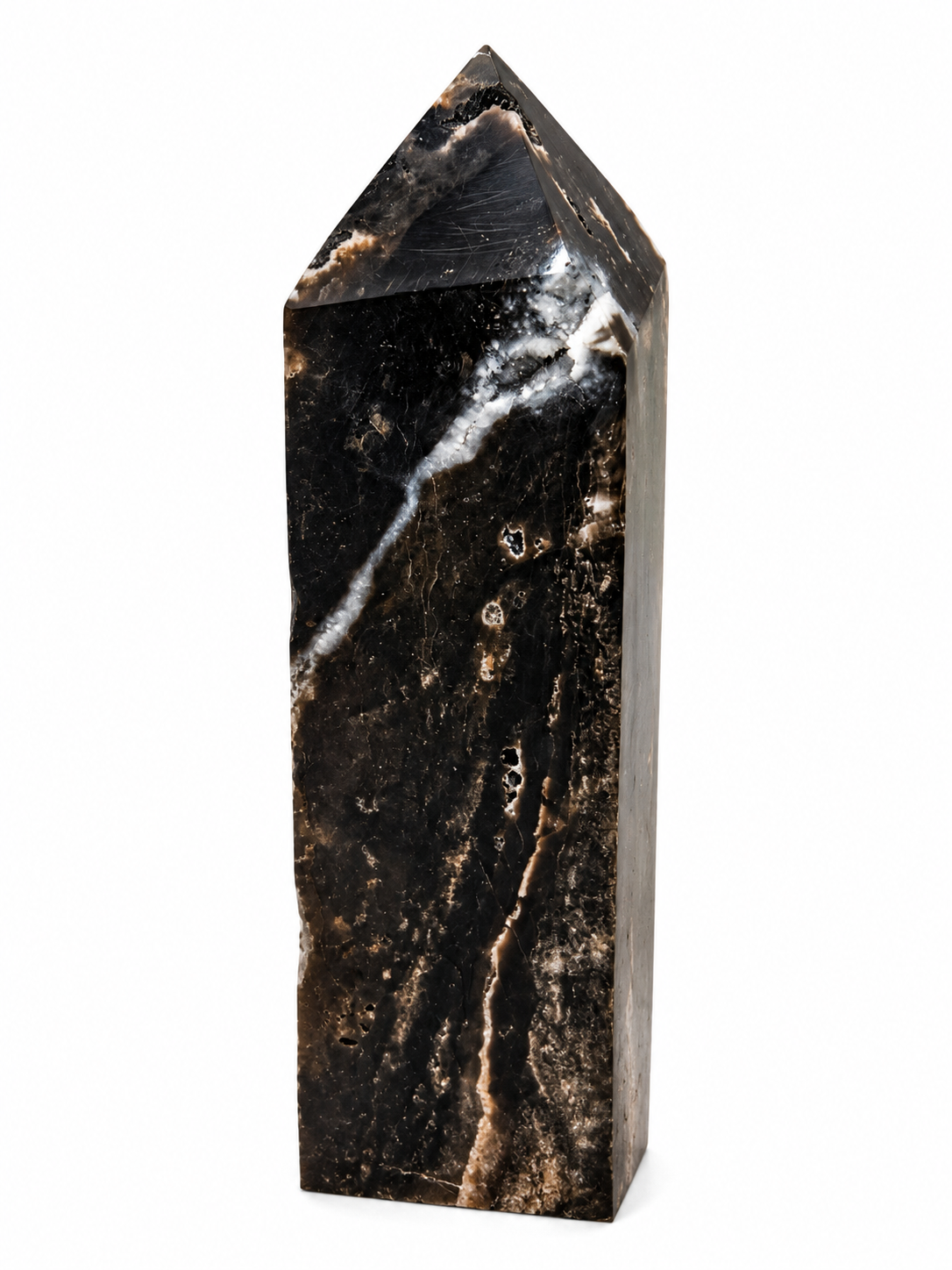 Midnight Frost Druzy Tower
