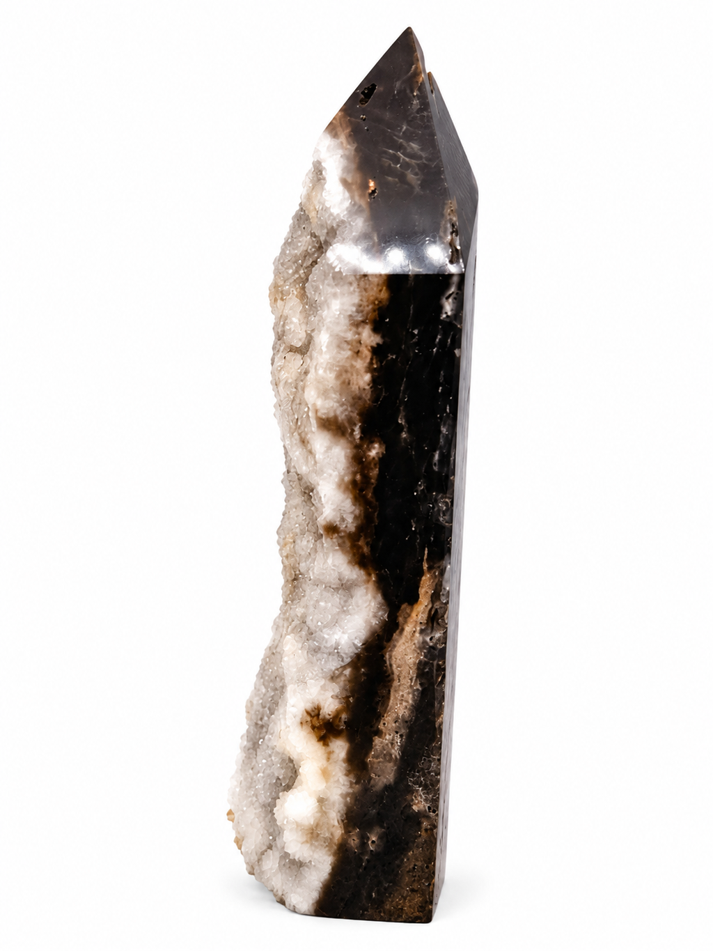 Midnight Frost Druzy Tower