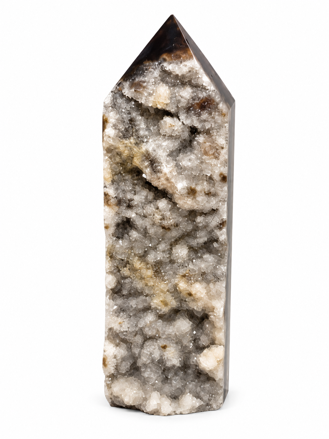 Midnight Frost Druzy Tower