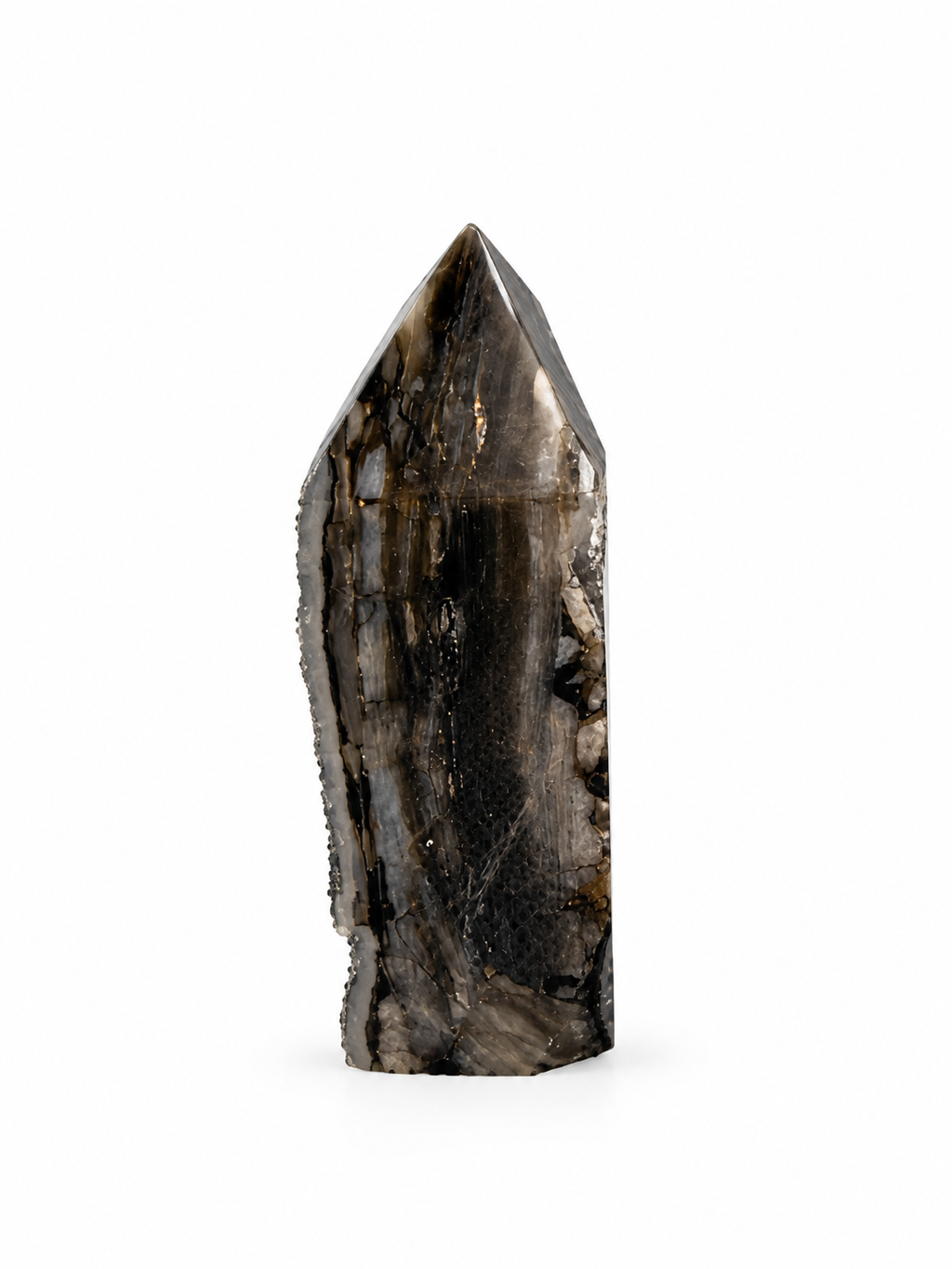 Black Galaxy Druzy Tower