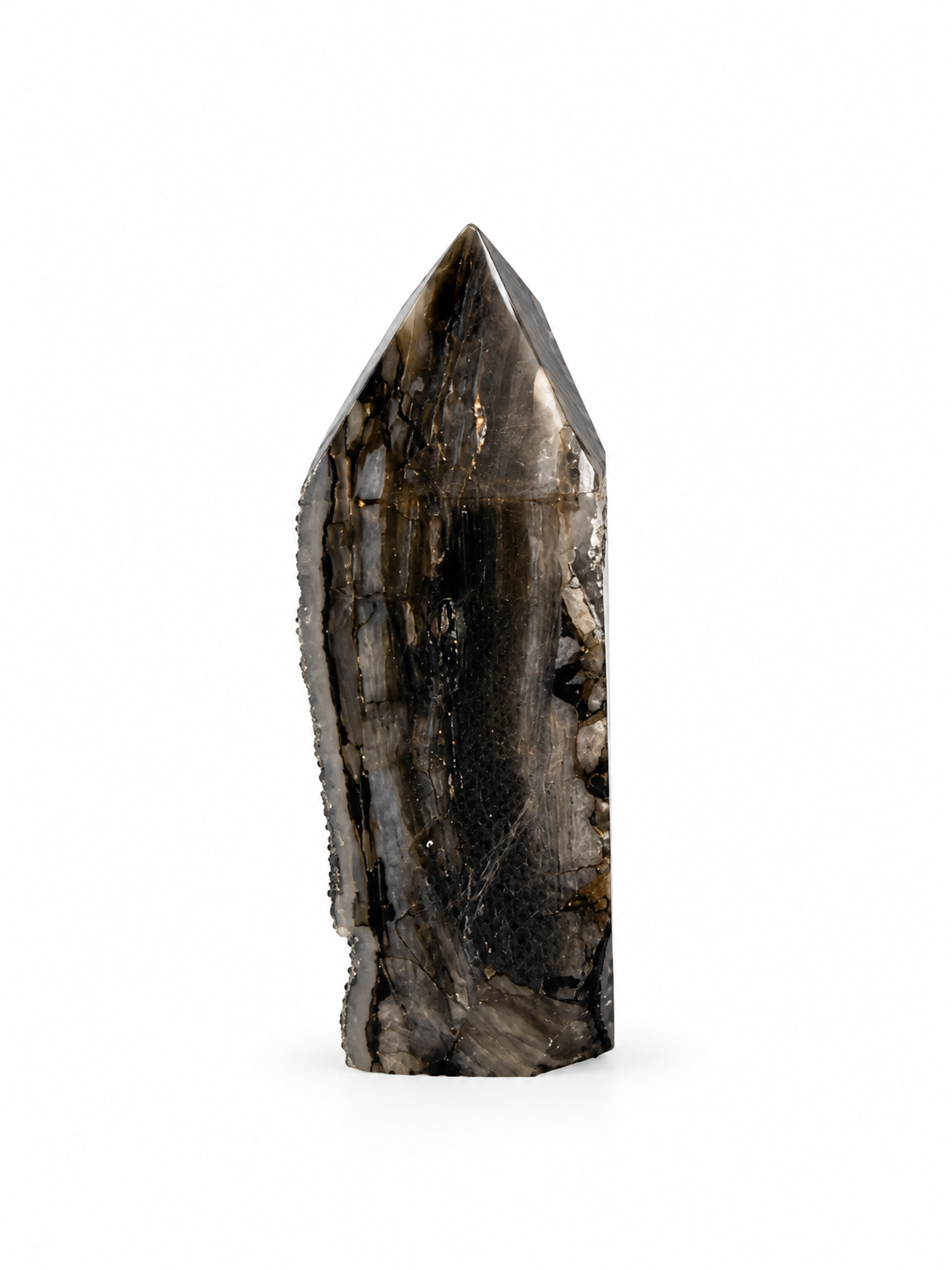 Black Galaxy Druzy Tower