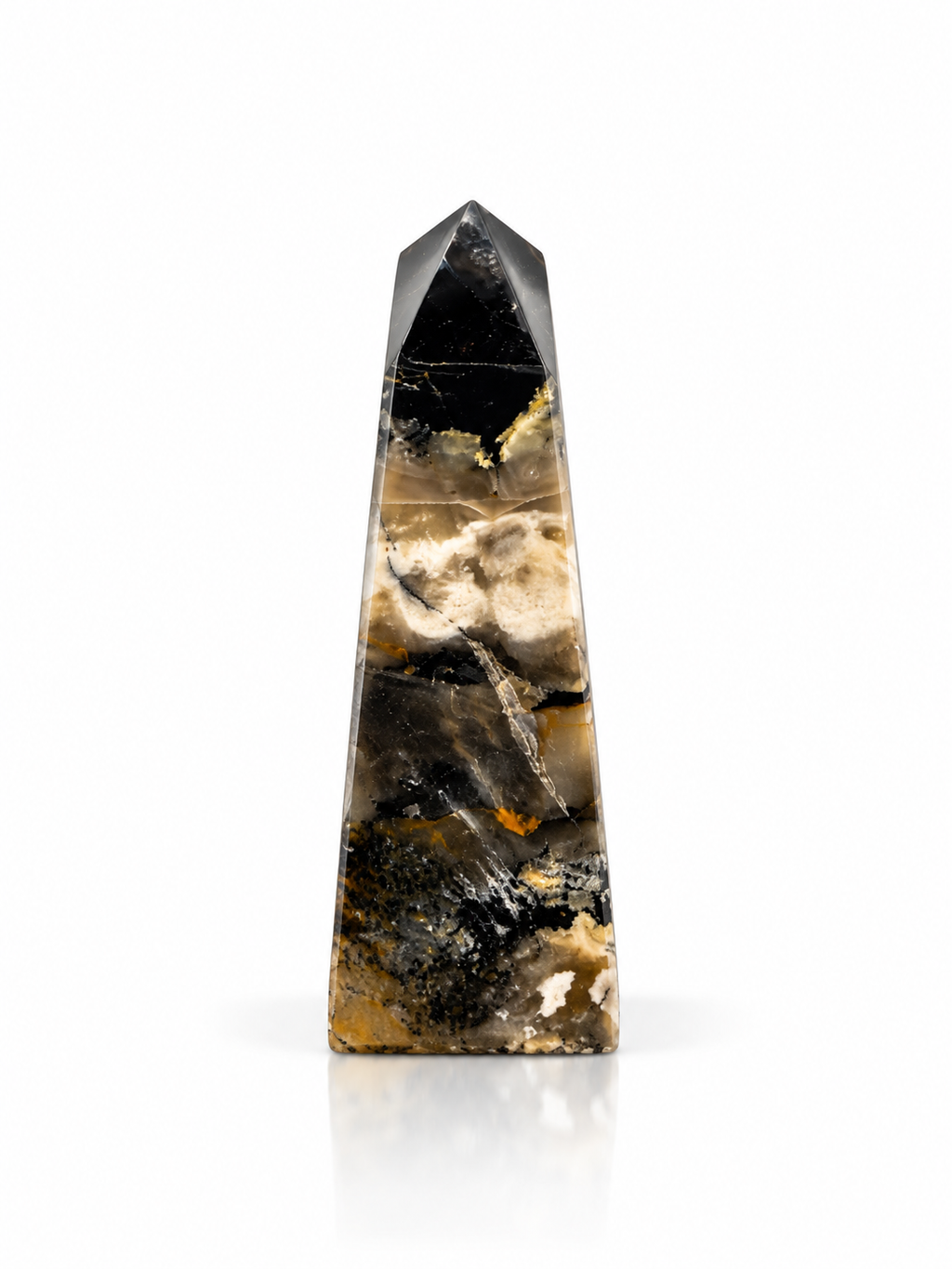 Witching Hour Black Agate Tower