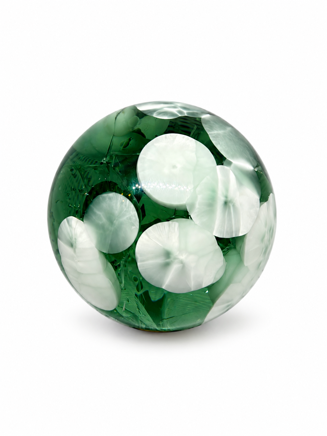 Green Angelite Glass Sphere