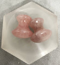 Rose Quartz Gua Sha Massage Stones