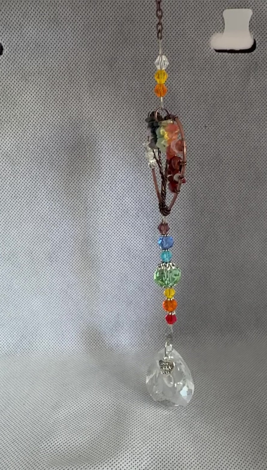 Heart Tree of Life Sun Catcher — Chakra Edition