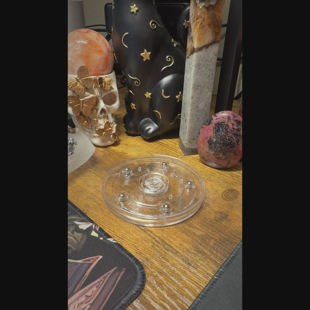 Chevron Amethyst Sphere
