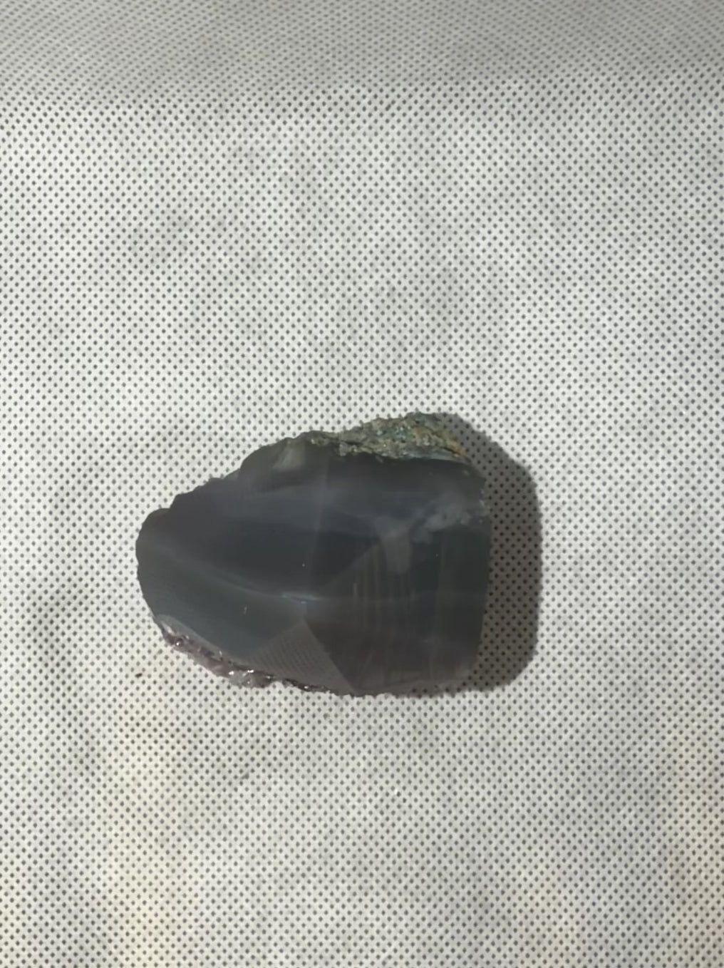 Black Chalcedony Freeform Tower